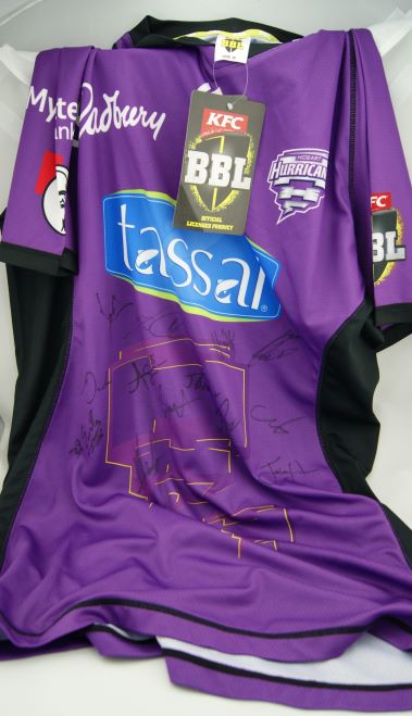 Hurricanes BBL Signed Shirt